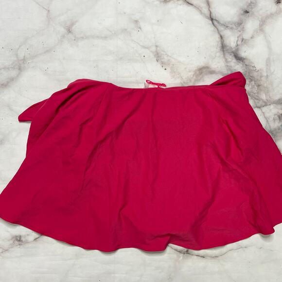Contours Coco Reef Sarong Skirt Bikini Bottom Size XL Dragon Fruit Pink New - Picture 5 of 6
